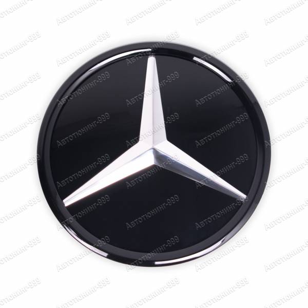 Эмблема звезда на Mercedes GLC (X 253) черная