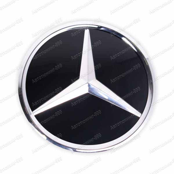 Эмблема звезда на Mercedes M-klass (W 166) хром 